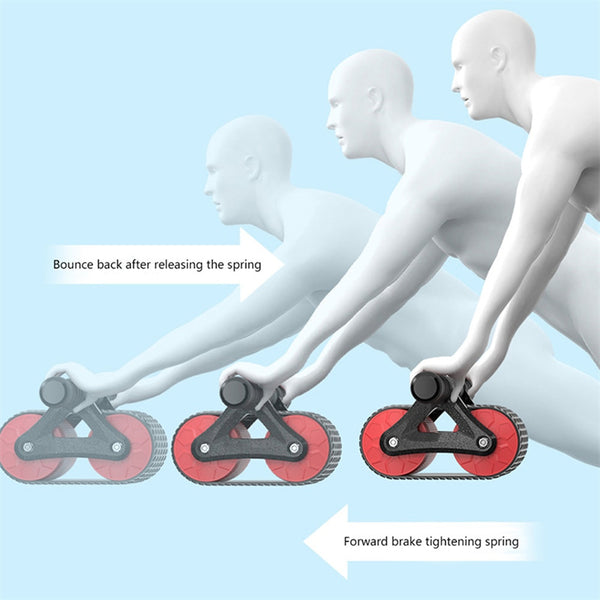 Double Wheel Abdominal Exercise